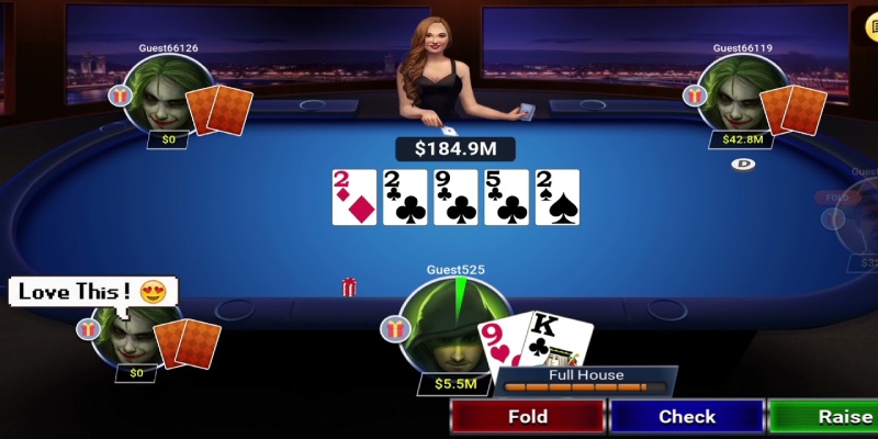 Chi tiết 4 vòng cược khi đấu Poker