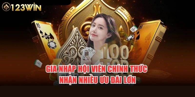 Nhiều ưu đãi độc quyền chỉ dành cho tân cược thủ tại 123win